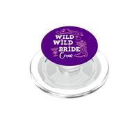Wild Wild Bride Crew Bachelorette Cowgirl Pink Bridal Cowboy PopSockets PopGrip per MagSafe