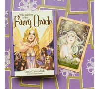 WILD WISDOM OF THE FAERY Oracle Deck Cards Fortune Telling Blue Angel Nuovo
