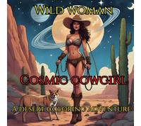 Wild Woman Cosmic Cowgirl: A Desert Coloring Adventure