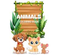 Wild Wonders: A Fun Animal Coloring Adventure for Little Artists