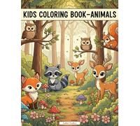 "Wild Wonders: Animal Adventures Coloring Book for kids aged 3 to 6"