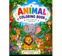 Wild Wonders Cute Coloring Book