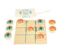 Wild Wonders Wooden Tic-Tac-Toe