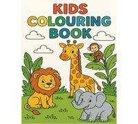 Wild World of Animals: A Fun Coloring Adventure for Kids Aged 3 to 6