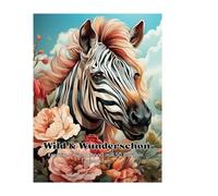 Wild & Wunderschön: Kreativer Ausmalspaß mit 50 floralen Tiermotiven