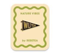 Wild Yeah Pin | Accessorio di Moda Moderno per Giacche, Zaini e Borse | Collezione Nature Vibes | Resetea