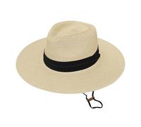 Wildarms Cappello Panama Estivo Unisex, Cappello di paglia a tesa larga UPF 50 Pieghevole e Traspirante per Donna e Uomo