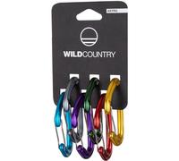 Wild Country Astro - set da 6 moschettoni Black unisex