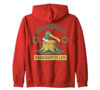 Wilderness Bushcraft è la sopravvivenza di Life Prepper Felpa con Cappuccio