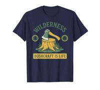 Wilderness Bushcraft è la sopravvivenza di Life Prepper Maglietta