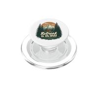 Wilderness Escape Rifugio in cabina di montagna PopSockets PopGrip per MagSafe