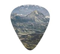 Wilderness Mountain Chitarra AcusticaPlettri per Chitarra 12 Pezzi, Chitarra Elettrica Essenziale Plettri per Chitarra Spessi e Sottili Studenti 0,46 0,96 0,71 Mm