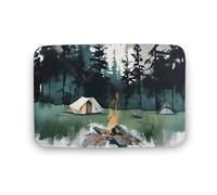 Wilderness Nature, tappetino da campeggio antiscivolo e assorbente, resistente allo sporco, per cucina, ingresso, resistente, lavabile, decorazione per la casa, 40 x 60 cm