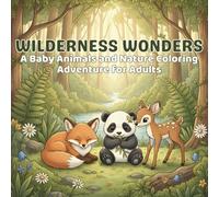 Wilderness Wonders: A Baby Animals and Nature Coloring Adventure for Adults