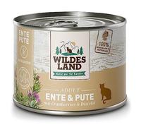 Wildes Land Cibo umido gatto sapore anatra 12 x 85 kg