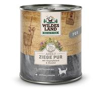 Wildes Land Cibo umido per cani Sapore Capra 6x800 gr