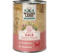 Wildes Land Cibo Umido per Cani - Vitello con Broccoli e Carote - 400 g