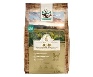 Wildes Land Pollo e patate Cibo secco per cani 1 Kg