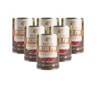 Wildfang - Cibo umido per cavalli puri - Qualità BARF 6x400 g Salviett