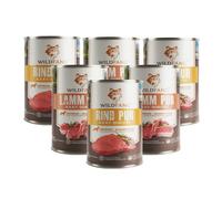 Wildfang - Mix di alimenti umidi - Qualità BARF 6x400 g Lattina