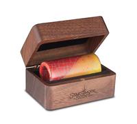 WildFire - Slide per chitarra in ceramica, rosso fuoco e arancione, design artigianale (piccolo)
