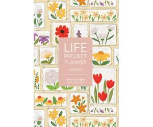 Wildflower Collage Life Project Planner - The Complete System for Personal and Creative Mastery: Your Personal Roadmap for Growth, Joy, and Fulfillment