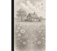 Wildflower Cottage Notebook: Vintage-Inspired Ruled Journal for Nature Lovers | 110 Pages | 6 x 9