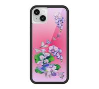 Wildflower Custodie - Compatibile con iPhone 14 | Paraurti protettivo nero, certificato Test di caduta da 2 m, piccole imprese di proprietà femminile | Butterfly Dreams