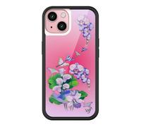 Wildflower Custodie - Compatibile con iPhone 15 | Paraurti protettivo nero, certificato Test di caduta da 2 m, per piccole imprese di proprietà femminile | Butterfly Dreams