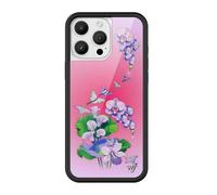Wildflower Custodie - Compatibile con iPhone 16 Pro Max | Paraurti protettivo nero, certificato Test di caduta da 2 m, piccole imprese di proprietà femminile | Butterfly Dreams