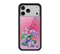 Wildflower Custodie - Compatibile con iPhone 17 Pro Max | Paraurti protettivo nero, certificato Test di caduta da 2 m, piccole imprese di proprietà femminile | Butterfly Dreams