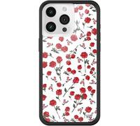 Wildflower Custodie - Custodia per iPhone 15 Pro Max con rose rosse