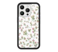 Wildflower Custodie - Rosa Posie Rosie, Compatibile con Apple iPhone 16 Pro | Floreale Bianco Popolare Estetica Carino Trendy - Paraurti Protettivo, 1.2 m Test di Caduta Certificato, Donne di