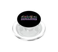 Wildflower Floral Holland Nome Festa della mamma Donne PopSockets PopGrip per MagSafe