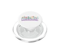Wildflower Floral LORRAINE Nome Festa della mamma Donne PopSockets PopGrip per MagSafe