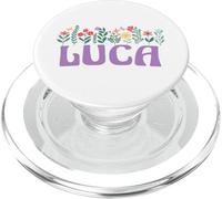 Wildflower Floral LUCA Nome Festa della mamma Donne PopSockets PopGrip per MagSafe