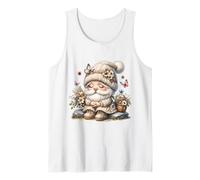 Wildflower GNOME for Women Cute Butterfly Decor for Summer Canotta