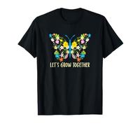 Wildflower Let's Grow Together Miglior Insegnante Abiti Donna Maglietta