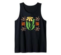 Wildflower Matisse Girasole Vintage Pianta Botanica Gardeni Canotta