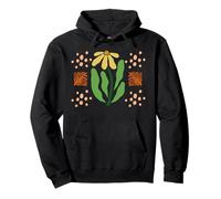 Wildflower Matisse Girasole Vintage Pianta Botanica Gardeni Felpa con Cappuccio