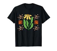 Wildflower Matisse Girasole Vintage Pianta Botanica Gardeni Maglietta