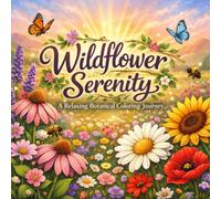 Wildflower Serenity: A Relaxing Botanical Coloring Journey