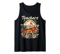 Wildflower Teacher Shirts Women Teachers Plant Seeds Forever Canotta