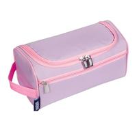 Wildkin Beauty case per ragazzi e ragazze, rimani organizzato in viaggio con i nostri beauty case spaziosi e multifunzionali, ideali per scuola, fine settimana o viaggi notturni, Lilla, Taglia unica,