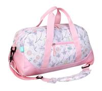 Wildkin Borsone da viaggio per bambini, dimensioni a mano, ideale per la scuola e il pigiama party, Fiore delle fate, Scuola