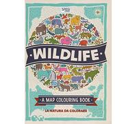 Wildlife. A map colouring book