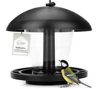 wildlife home Mangiatoia per uccelli da appendere, colore nero, mangiatoia per uccelli selvatici, mangiatoia per uccelli, casetta per uccelli