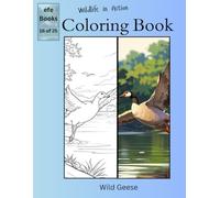 Wildlife in Action Coloring Book Series: Wild Geese