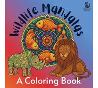 Wildlife Mandalas: A Relaxing & Beautiful Coloring Experience.