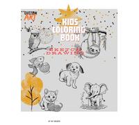 Wildlife Wonders Coloring Book for Kids: Creative Sketch Drawings: Discover and Color Beautiful Animals - A Fun Activity Book for Children